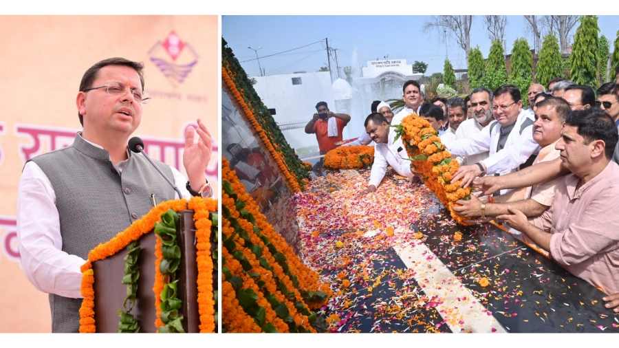 मुख्यमंत्री धामी ने शहीद स्थल रामपुर तिराहा में राज्य आन्दोलनकारी शहीदों को दी श्रद्धांजलि, कहा – आंदोलनकारियों की आशाओं और आकांक्षाओं को पूर्ण करना सरकार की प्राथमिकता और कर्तव्य