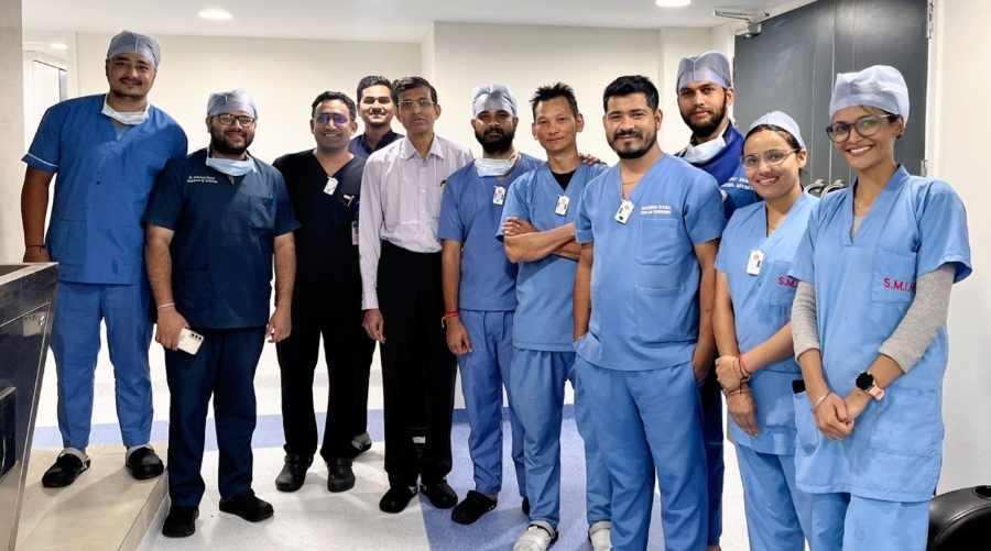 नवीनतम तकनीक ट्रांसएसोफेजियल इलेक्ट्रोफिजियोलॉजी अध्ययन से सफलतापूर्वक इलाज करने वाला उत्तर भारत का पहला हॉस्पिटल बना श्री मंहत इंद्रेश अस्पताल