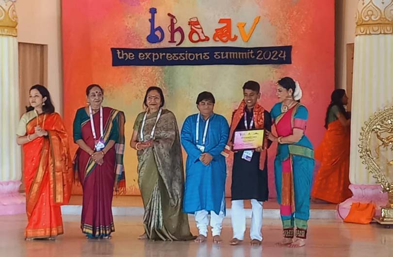 बाल कलाकार सृजन पाण्डेय बेंगलुरू में ‘नाट्य प्रज्ञा सम्मान’ से सम्मानित